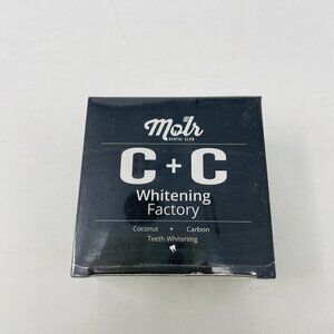 Molr Dental Club All Natural Coconut + Carbon Teeth Whitening Powder 30g